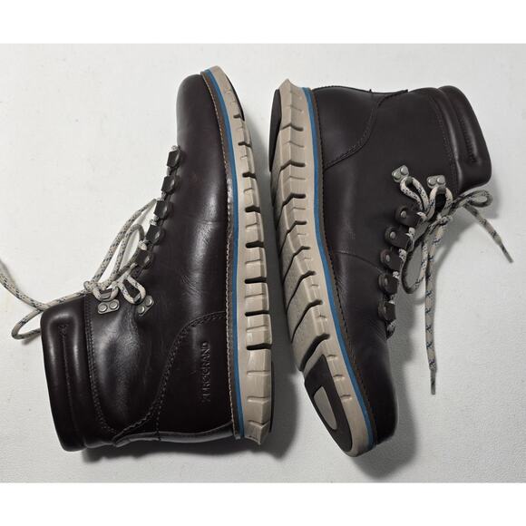 Cole Haan Zerogrand Hiker Waterproof Leather Boots C33960 Black Men\'s US 10 main image 7